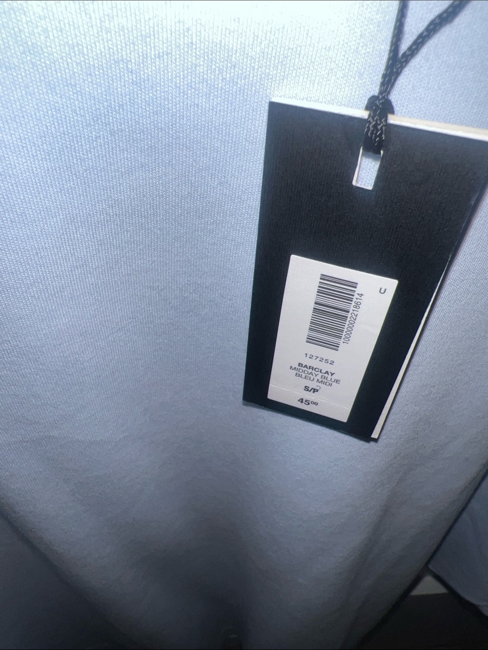 Aritzia Babaton InterLock Cotton Barclay T-Shirt NWT - Picture 5 of 6